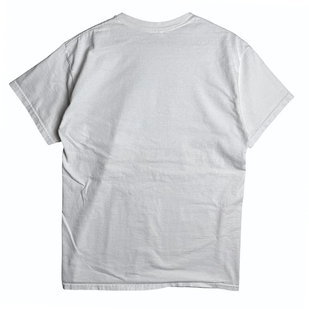 Gildan‎ Great Balls of Fire Bocce Originals Graphic T-Shirt Mens Medium White